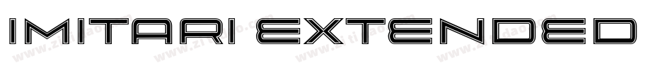 Imitari Extended字体转换